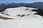 38 Scendo dal sent. 190A sottovento verso i Piani dell'Avaro 